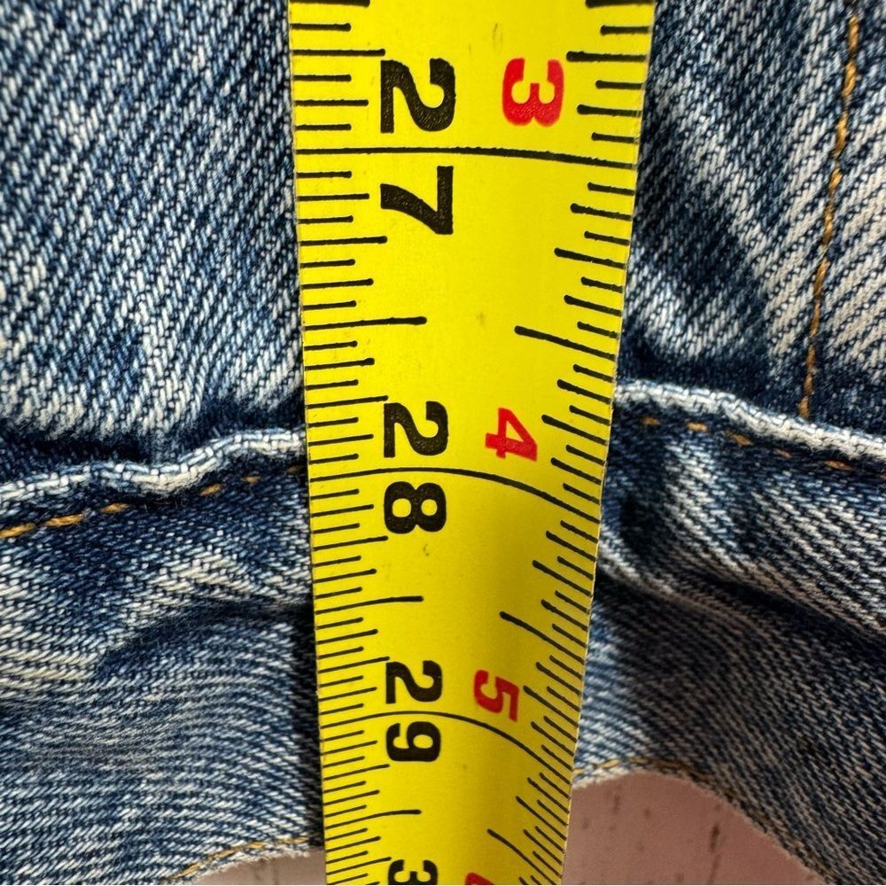 Vintage Levis 70507 Trucker Jacket L Mens Blue Denim Y2K Classic 90s Streetwear - Picture 15 of 15